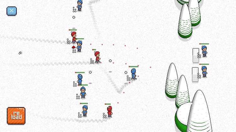 Pixel Pro Snow Fight screenshot-5