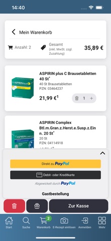 E-Rezept Shop Oberasbach screenshot
