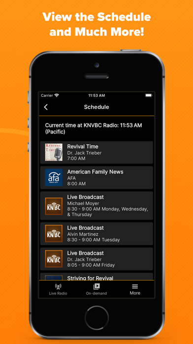 Christian Radio: KNVBC Screenshot