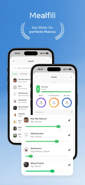 foodsoption: Kalorienzähler screenshot 2