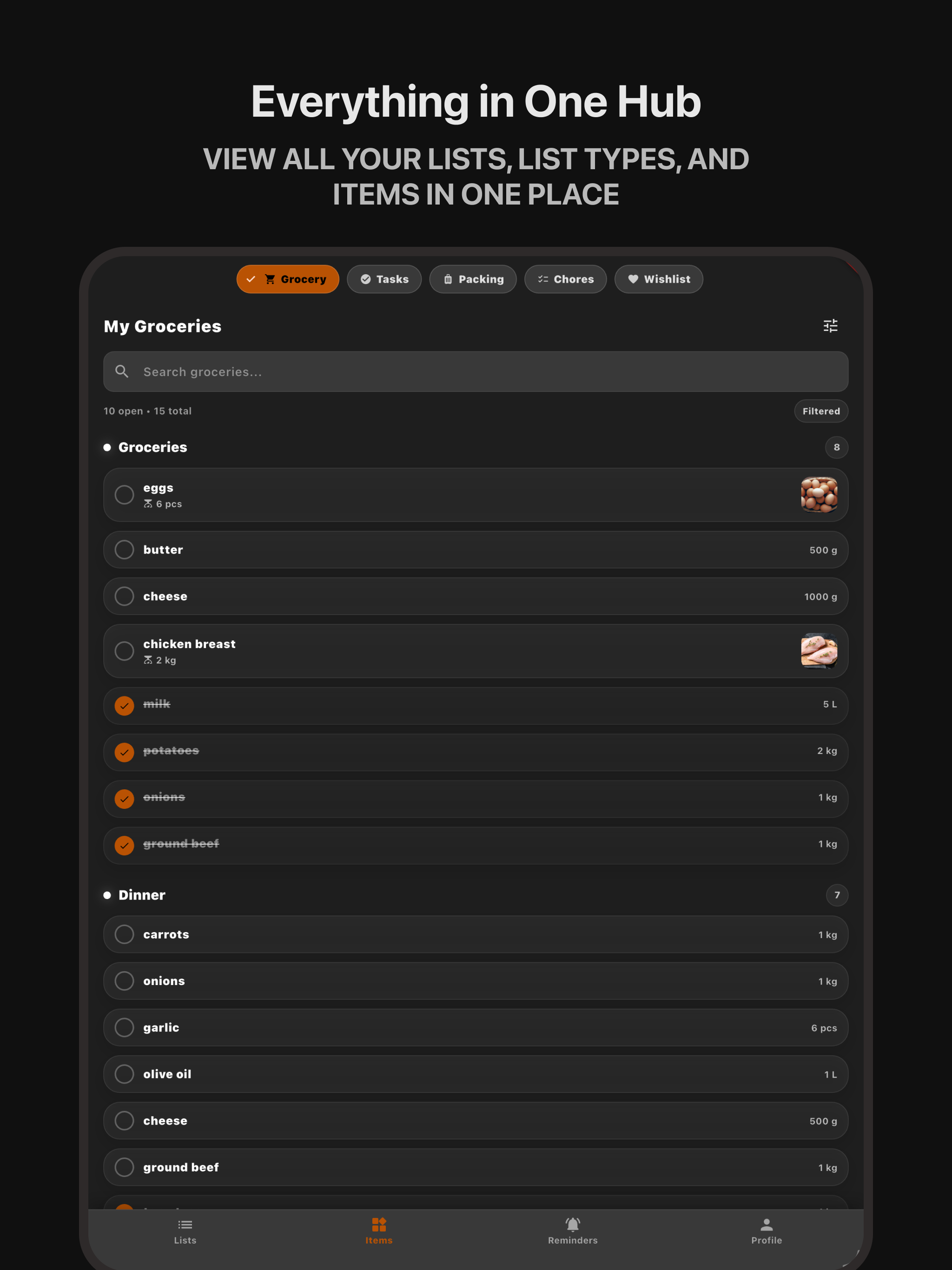 JoinListy: Shared Lists screenshot 13
