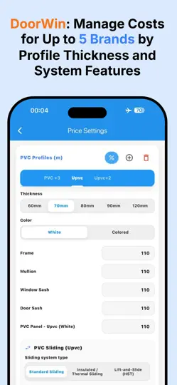 Doorwin: PVC Alüminyum Çizim iPhone Ekran Görüntüsü 2