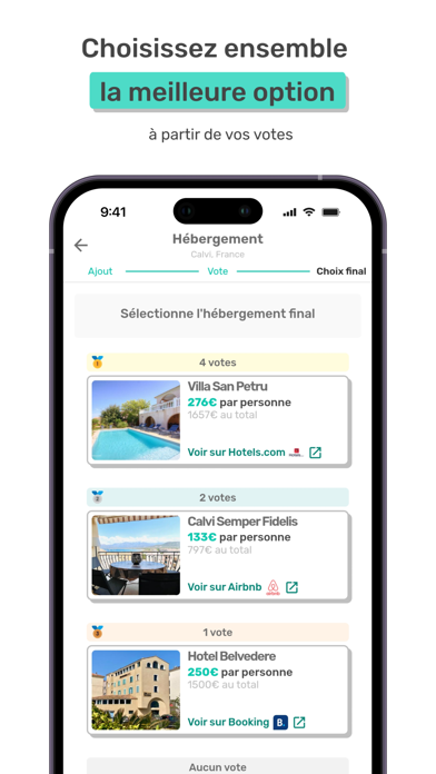 SmarTrips • Group Trip Planner Screenshot