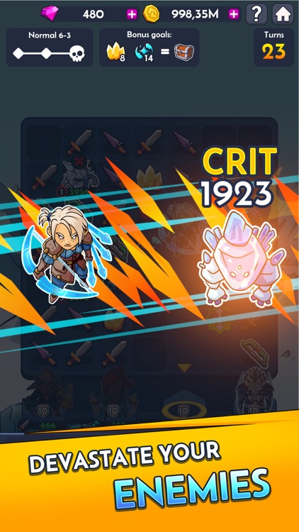 Squad Match - Puzzle Heroes screenshot-7