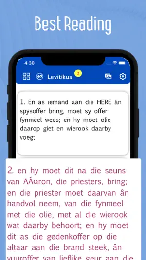 Afrikaans Bible. screenshot 2
