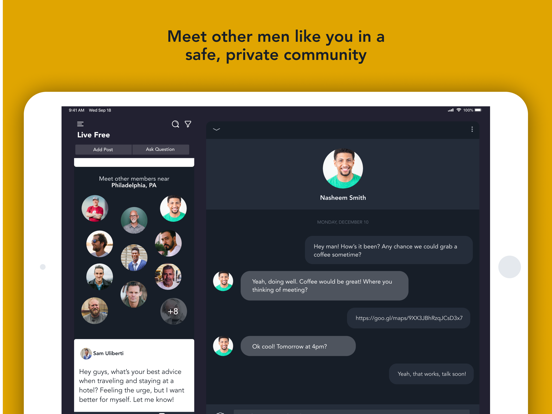 Screenshot #4 pour Live Free Community