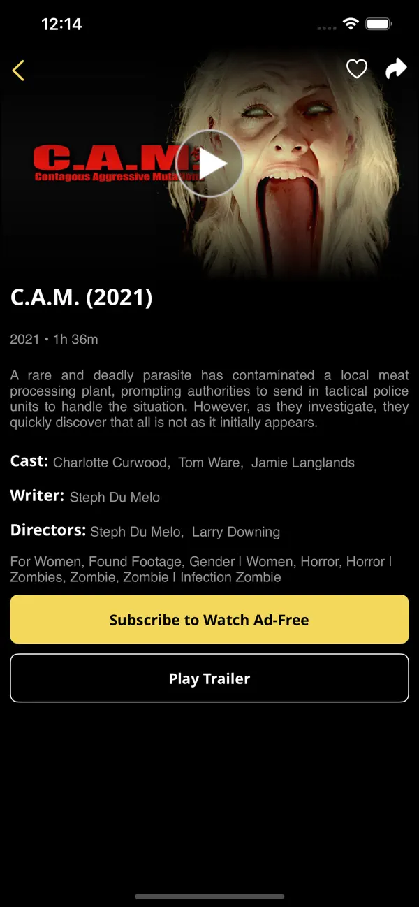 Screenshot #3 pour Zombie TV Channel