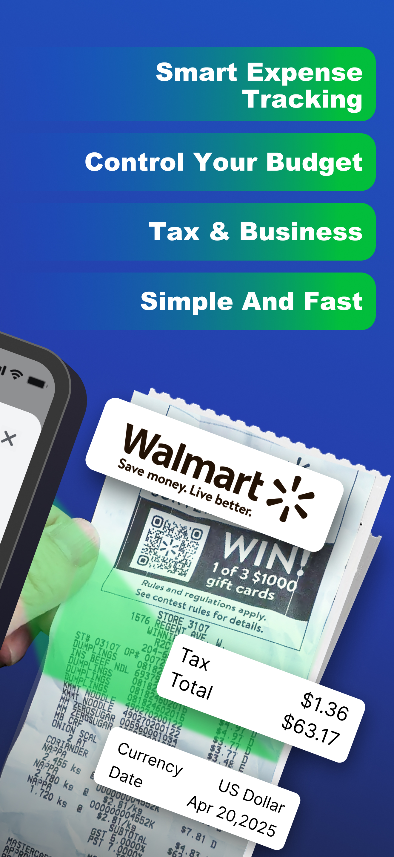 Receipt Scanner-Expense Track screenshot 2