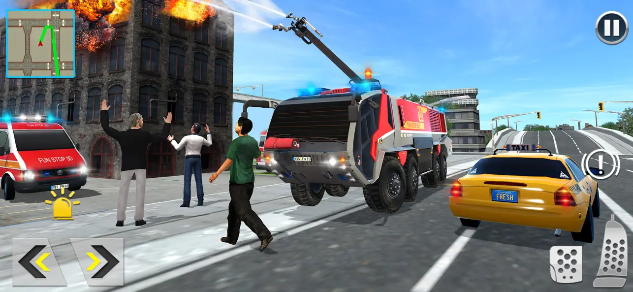 Screenshot #2 pour Sauvetage des pompiers