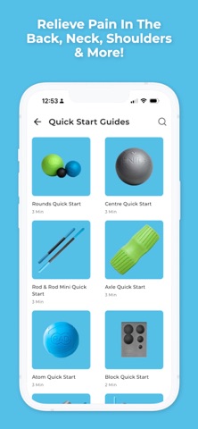RAD Mobility & Recovery App iPhone screenshot