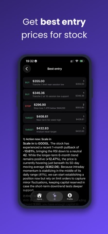 MindStock: AI Stock Analyst iPhone screenshot