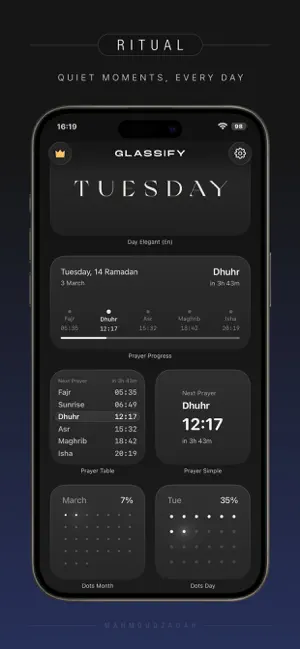 Glassify - Widgets & Themes iPhone screenshot 4