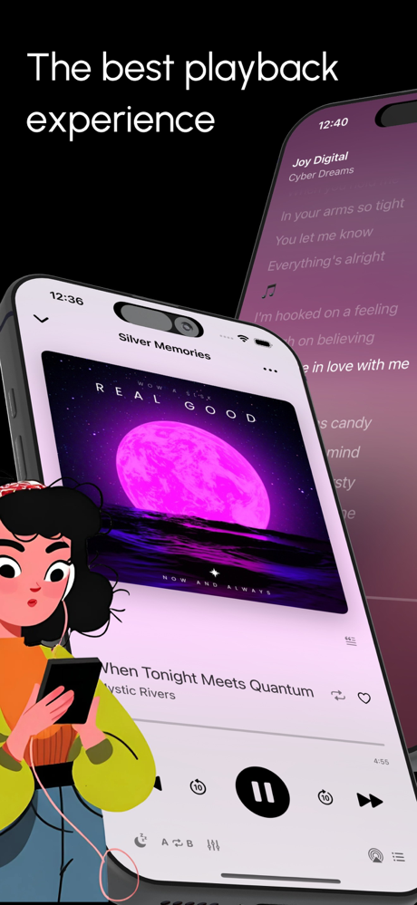 Steve - Ad-Free Music Player screenshot 3