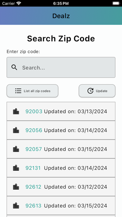 Dealz: Real Estate Estimator Screenshot