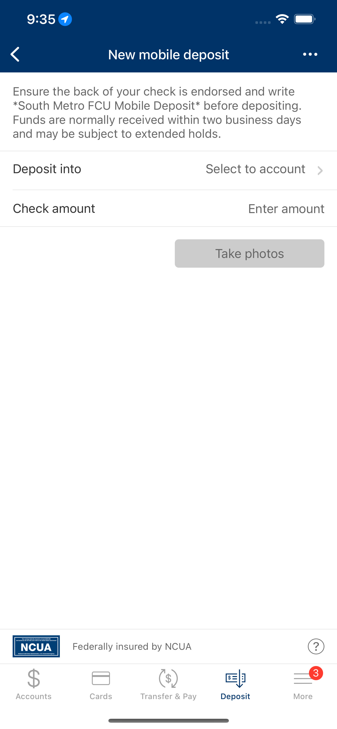 South Metro FCU Mobile screenshot 5