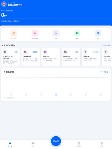 リスタ - SNS時間を学びに変えるタイマー iPad screenshot