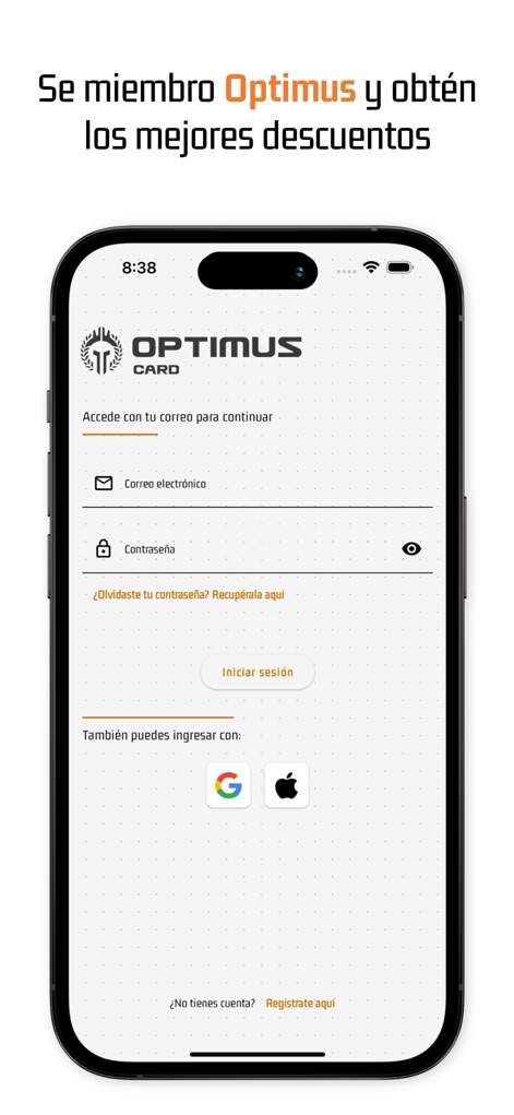 Optimus Card - Lifestyle App | MWM