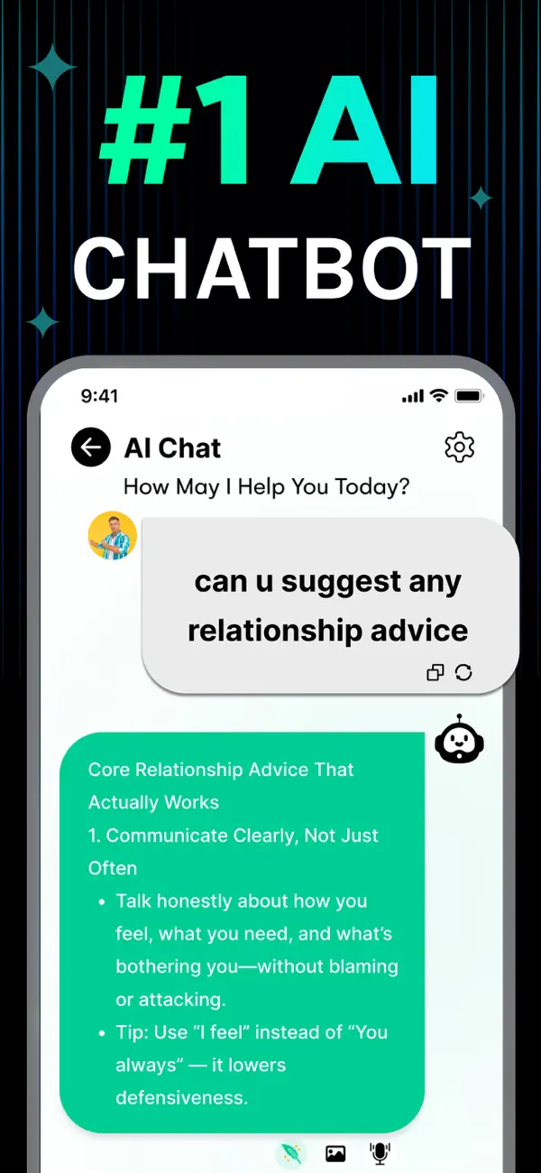 #1. Genius AI Chatbot Assistant! (iOS) โดย: Tausif Akram