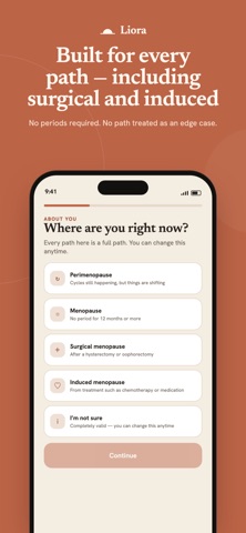 Liora: Perimenopause Tracker Screenshot 4 of 8