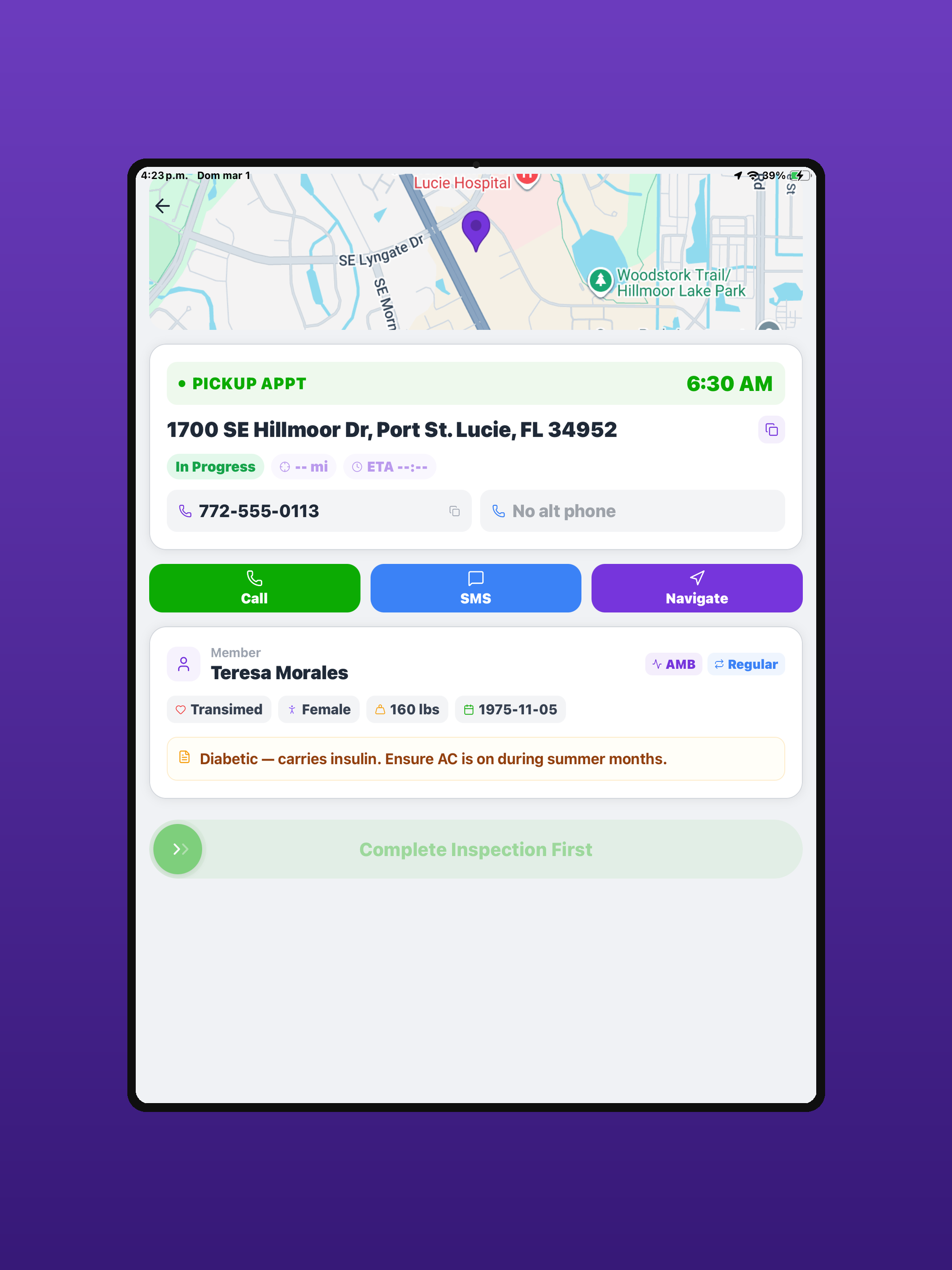 TransiMed App screenshot 11