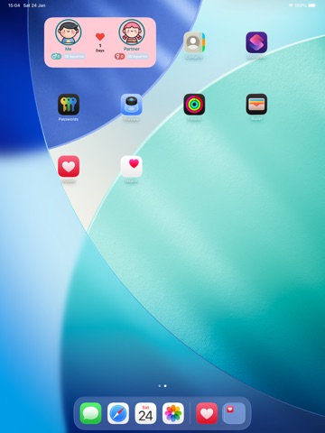 My Love: In Love Days Counter iPad screenshot