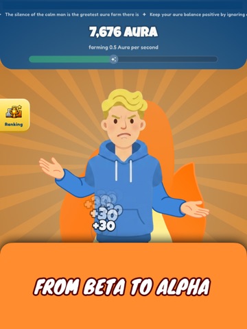 Aura Clicker 67 iPad screenshot