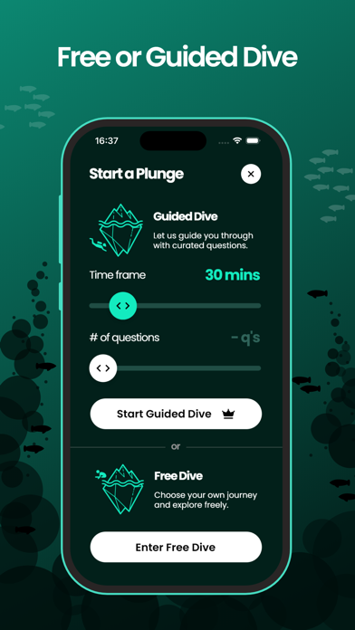 Plunge App Screenshot