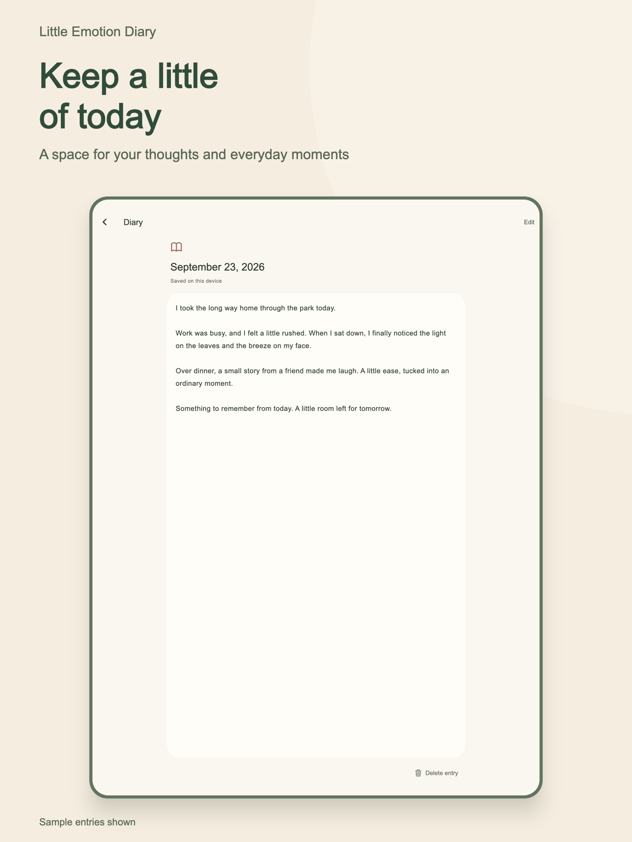 Screenshot 9 of Little Emotion Diary