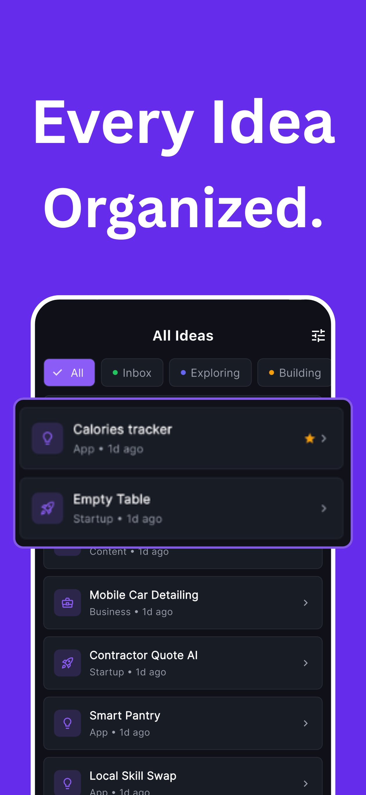 Screenshot 4 of Ideary: Voice & Text Idea Note