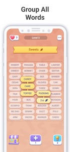 Associations: Word Puzzle Game screenshot #2 for iPhone