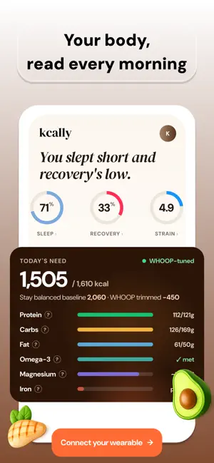 Kcally - AI Recipe Scanner screenshot 2