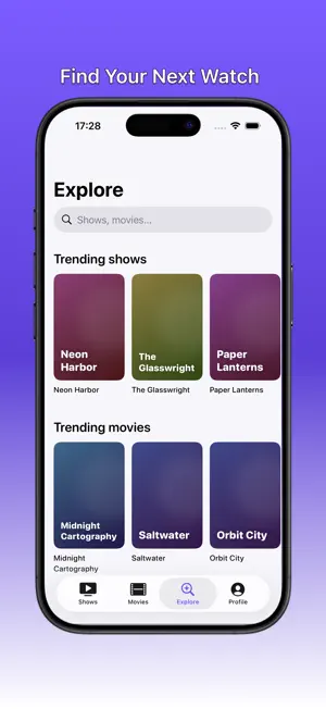 VIDI: TV, Movie, Game Tracker screenshot 1