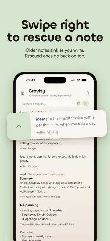 Gravity – Minimal Notes screenshot 3 of 8