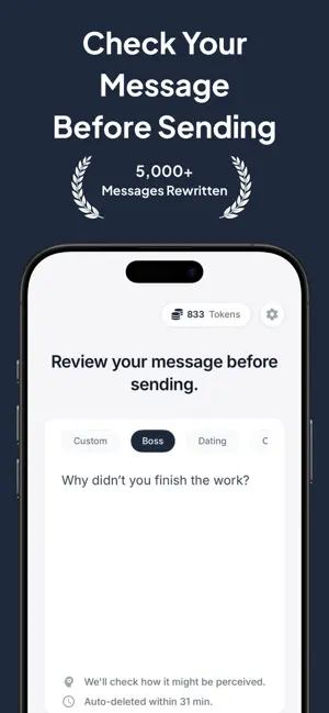BeforeSend: Rewrite Message screenshot 1