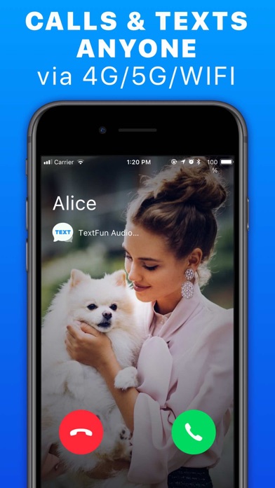Text App: Wifi Calling+Texting Screenshot