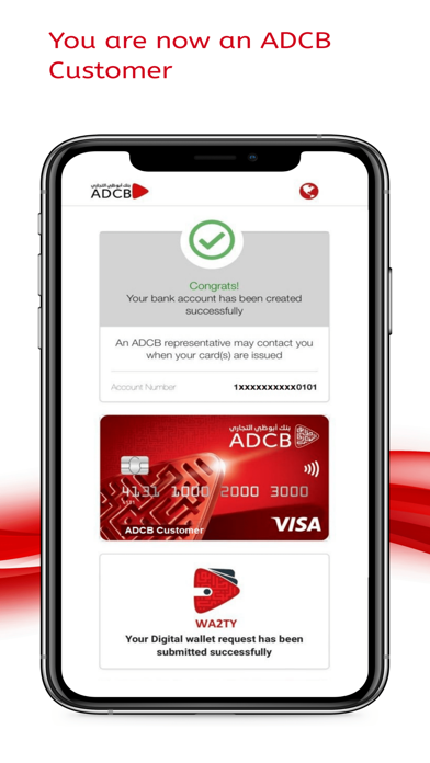 ADCB-Egypt Mobile Banking Screenshot