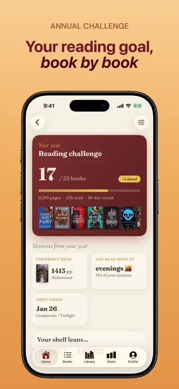 SlowRead: Book Tracker & TBR screenshot 10 of 10