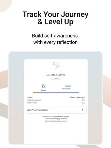 Selfrell: Gamified Journal iPad screenshot
