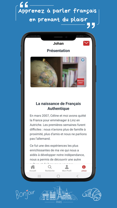 Français Authentique iPhone screenshot 4 - Education app