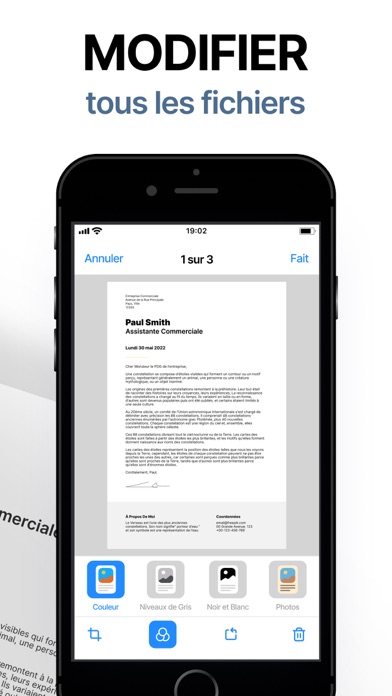 Screenshot #2 pour AI Scanner Document to PDF OCR
