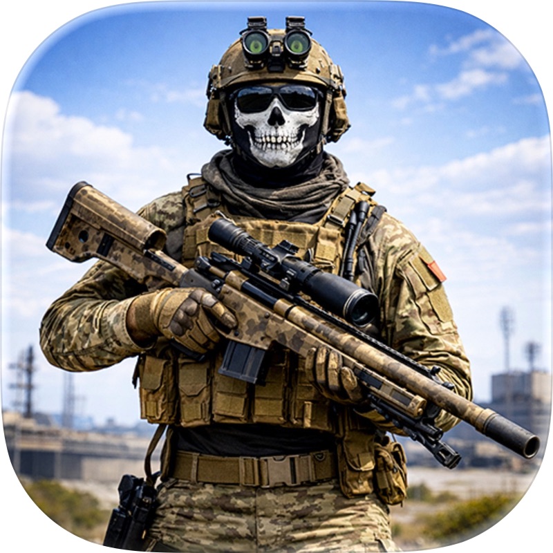 Ghost Sniper: War FPS Shooter screenshot 1