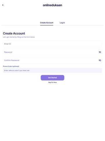 onlinedukaan iPad screenshot