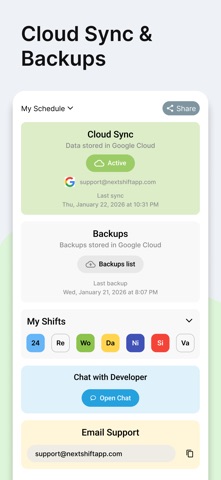 NextShift - Shift Calendar Screenshot 8 of 8