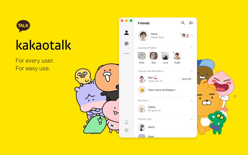 Screenshot #1 pour KakaoTalk