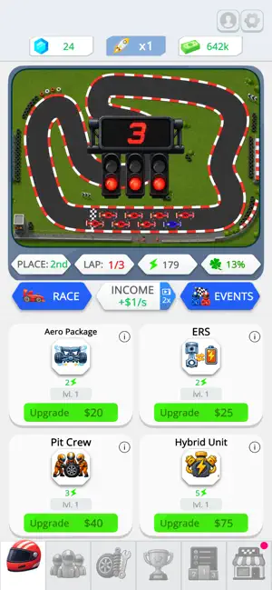 Race Hero: Idle Car Tycoon screenshot 1