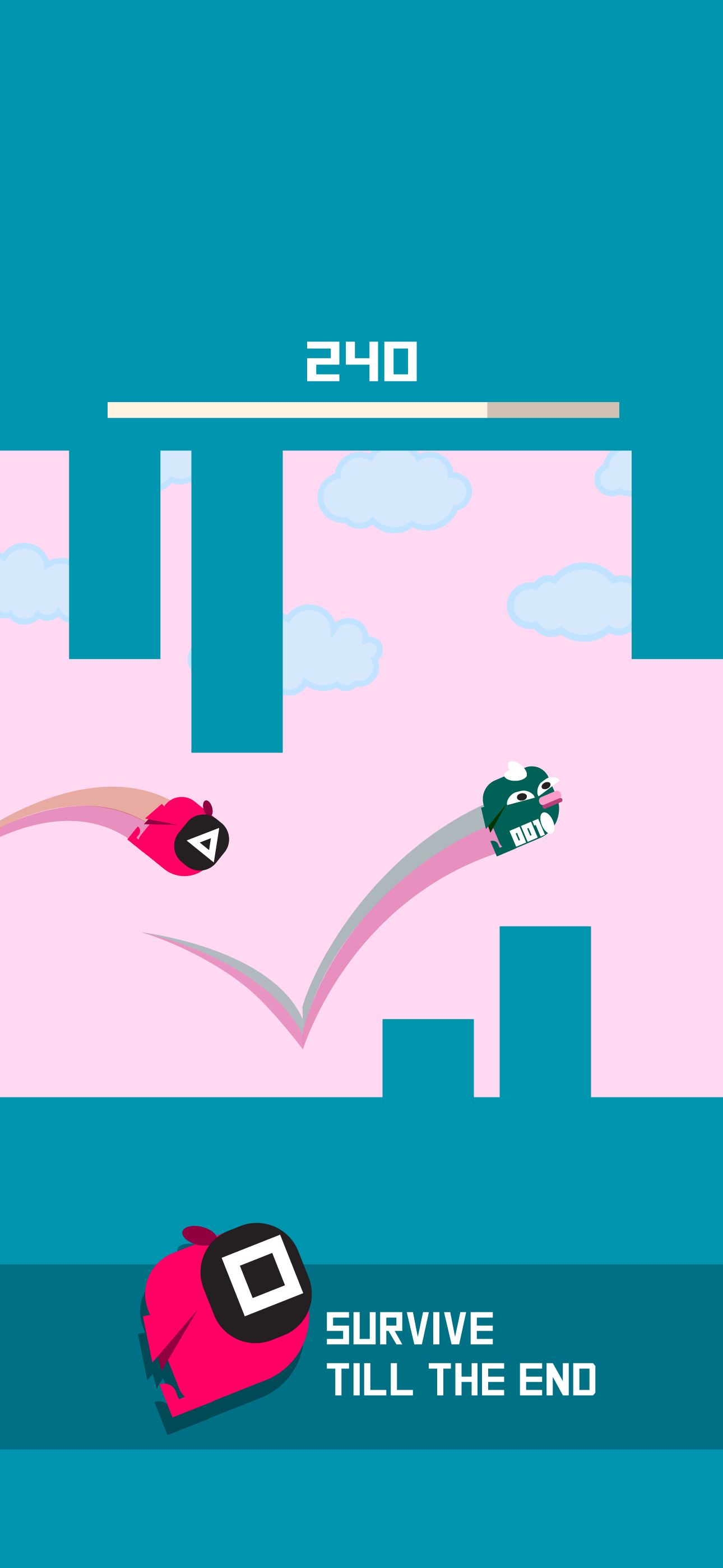 Square Bird Watch - Block Jump screenshot 10