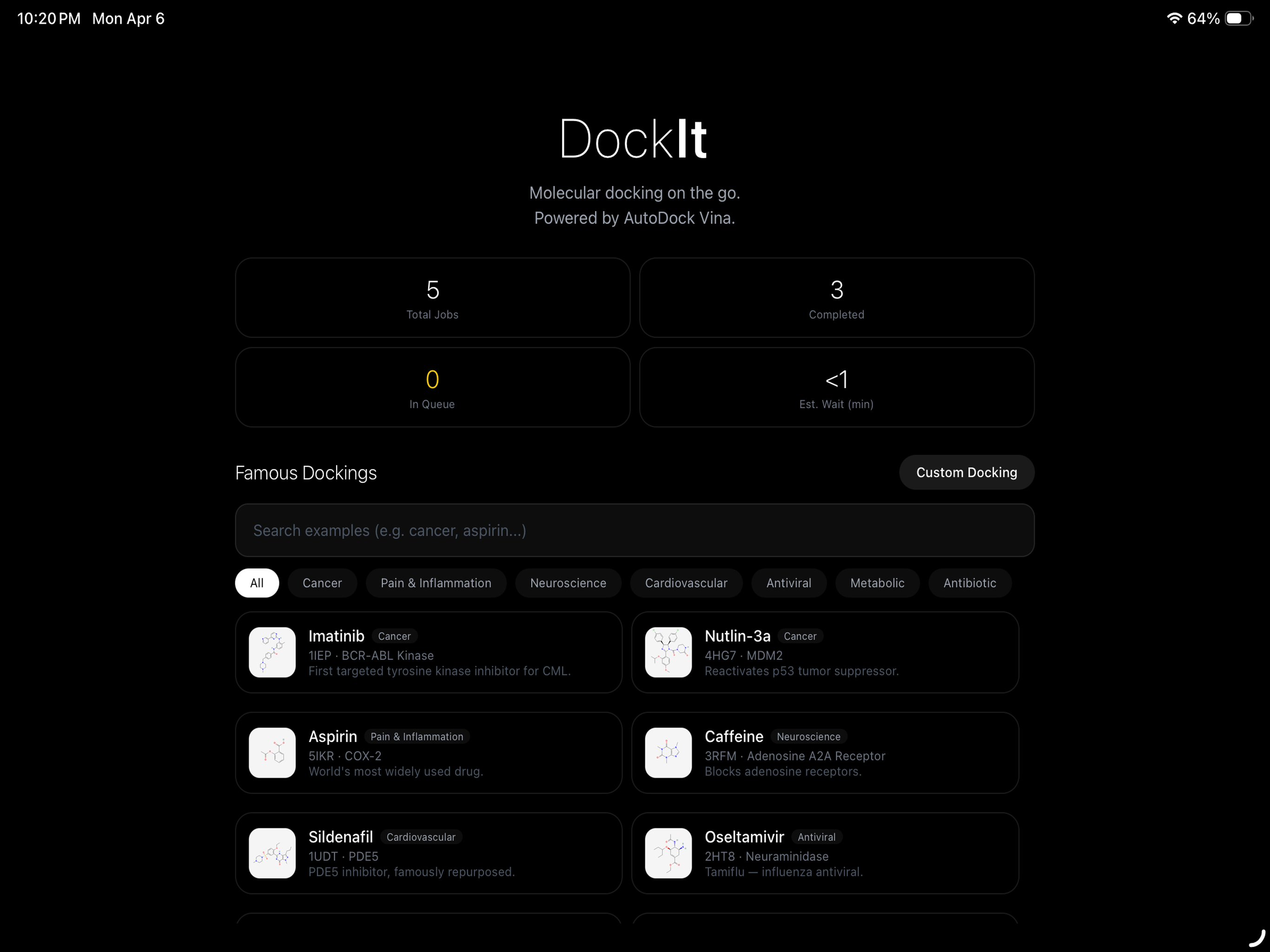 MolDock - Protein-Ligand Dock screenshot 9