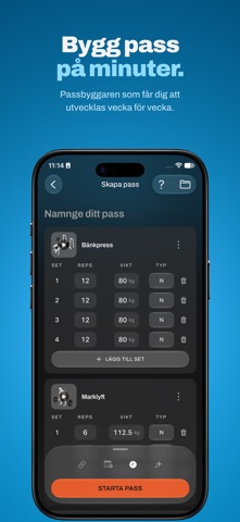 BDYCTRL - Gym & hemmaträning iPhone screenshot 8