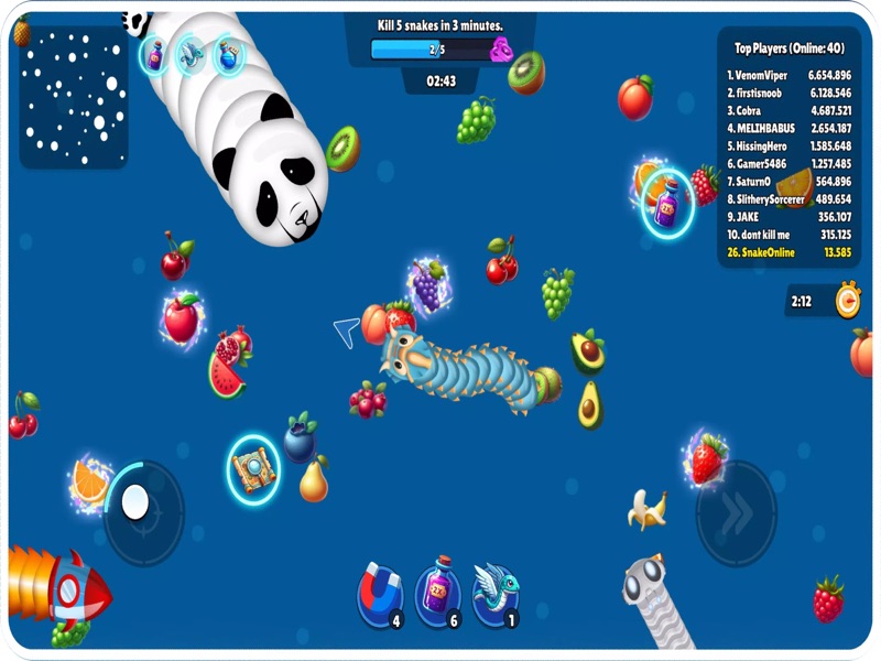Online Snake – Worm Clash IO screenshot 10