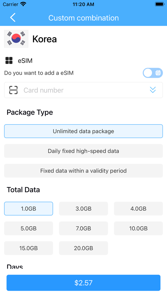 #4. Talk2all - eSIM, Pay Less (iOS) 由: Talk2All Telecom(HK) Limited